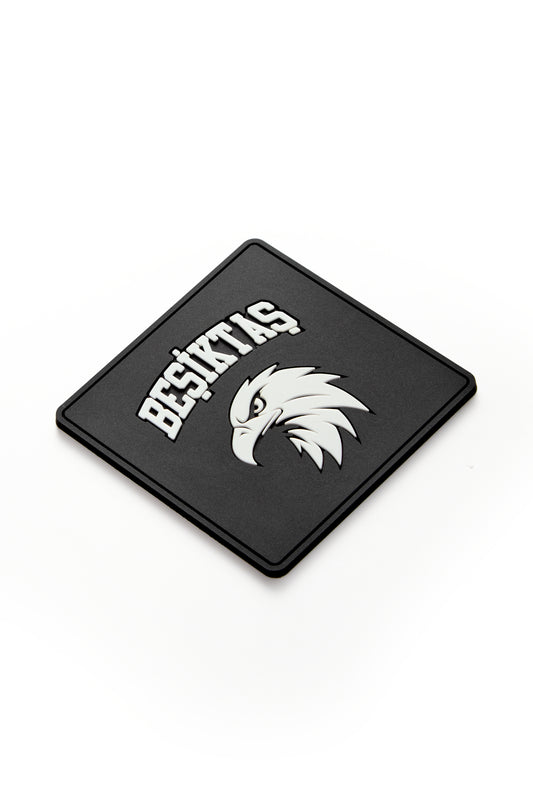 Beşiktaş Kartal Silikon Bardak Altlığı (2'li Set)