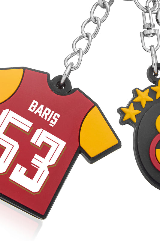 Galatasaray Barış Alper Yılmaz Charm Arma Silikon Anahtarlık