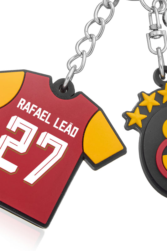 Galatasaray Rafael Leão Charm Arma Silikon Anahtarlık
