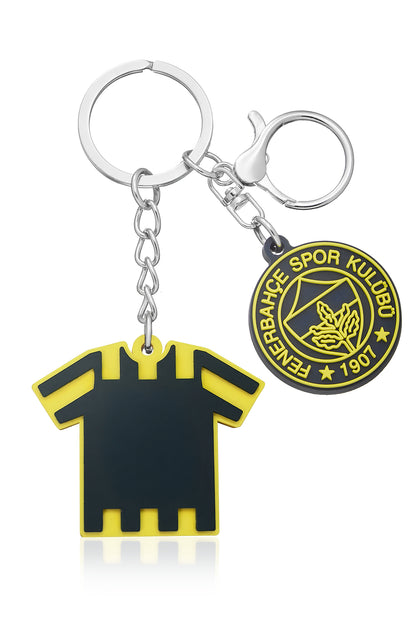 Fenerbahçe Özelleştirilebilir Forma Silikon Anahtarlık