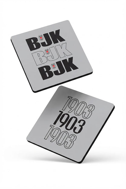 Beşiktaş 1903 Ahşap Bardak Altlığı