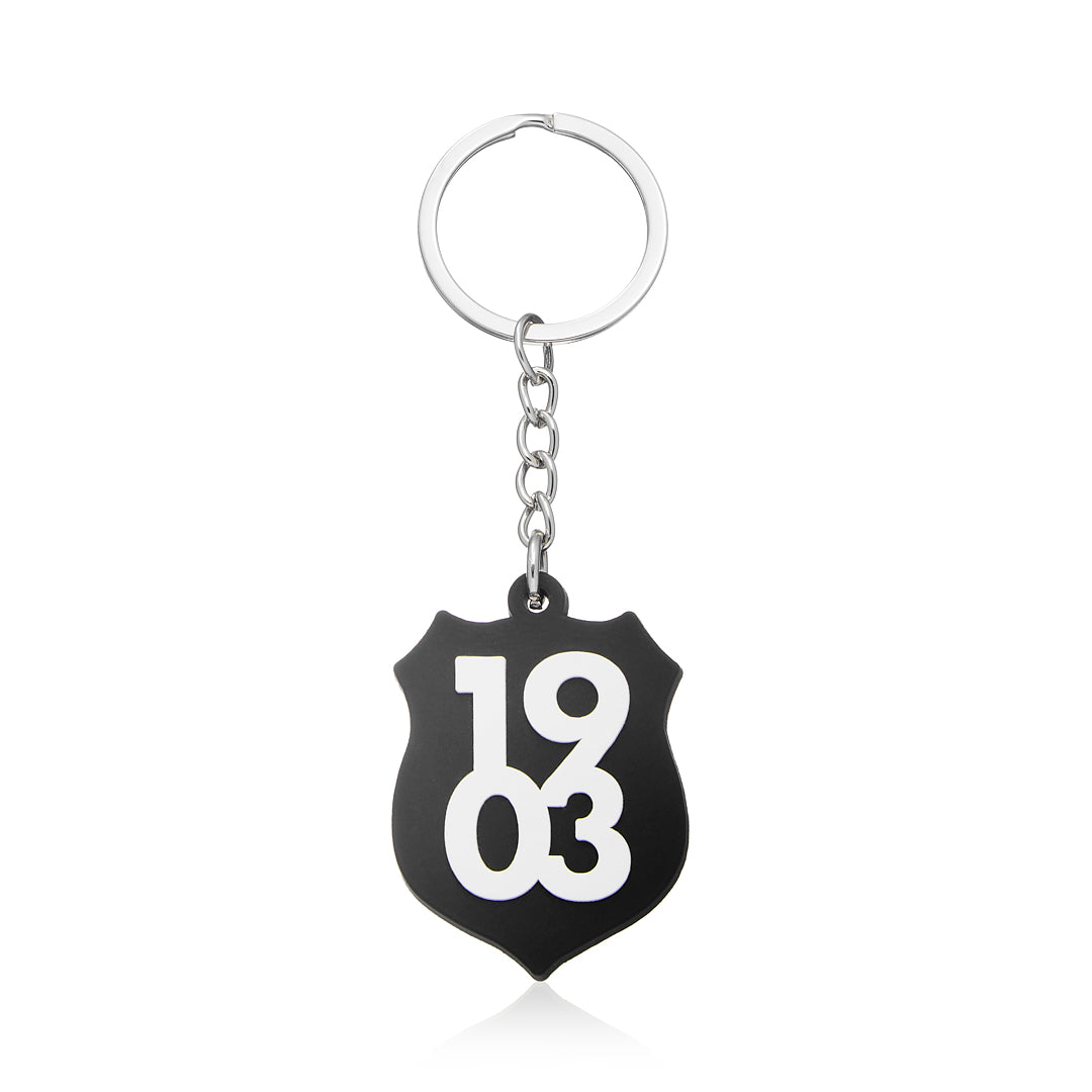 Beşiktaş 1903 Arma Silikon Anahtarlık