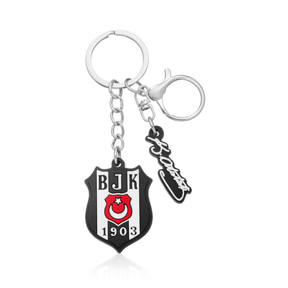 Beşiktaş Arma Charm ATA İmza Silikon Anahtarlık