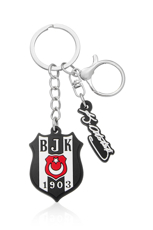 Beşiktaş Arma Charm ATA İmza Silikon Anahtarlık