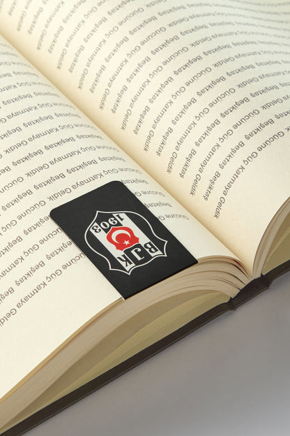 Beşiktaş Arma Mıknatıslı Kitap Ayracı