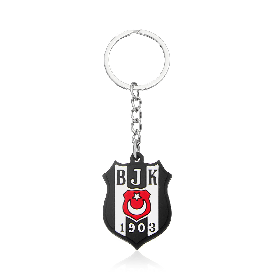 Beşiktaş Arma Silikon Anahtarlık