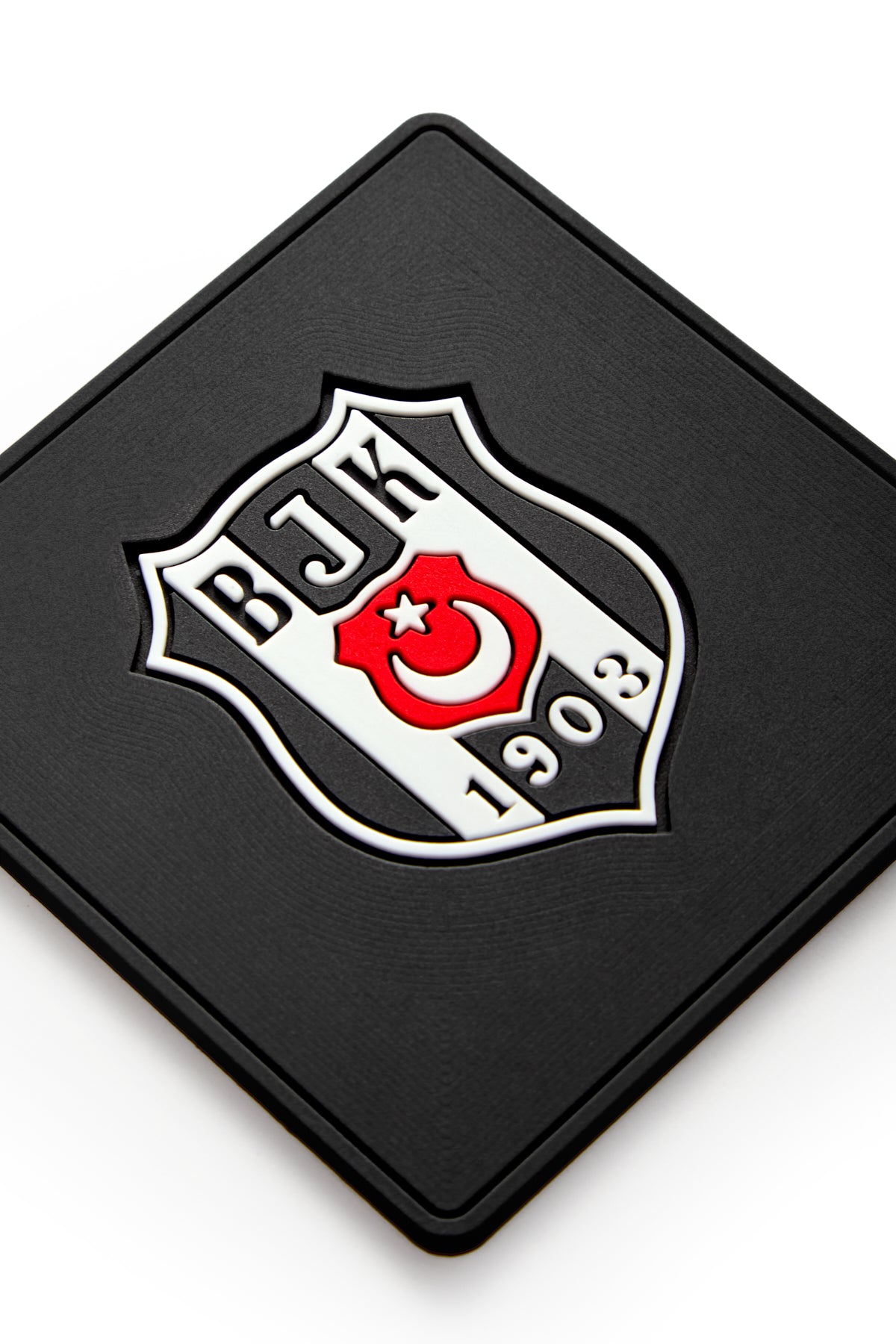 Beşiktaş Arma Silikon Bardak Altlığı