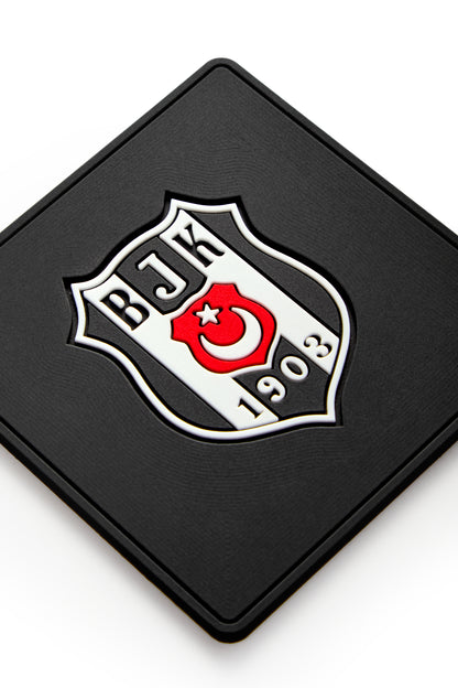 Beşiktaş Arma Silikon Bardak Altlığı