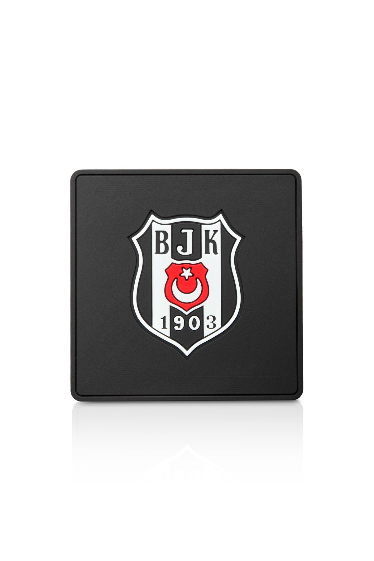 Beşiktaş Arma Silikon Bardak Altlığı 2'li Set