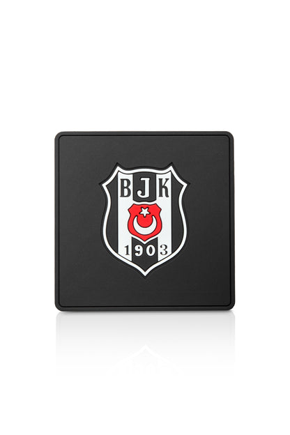 Beşiktaş Arma Silikon Bardak Altlığı 2'li Set