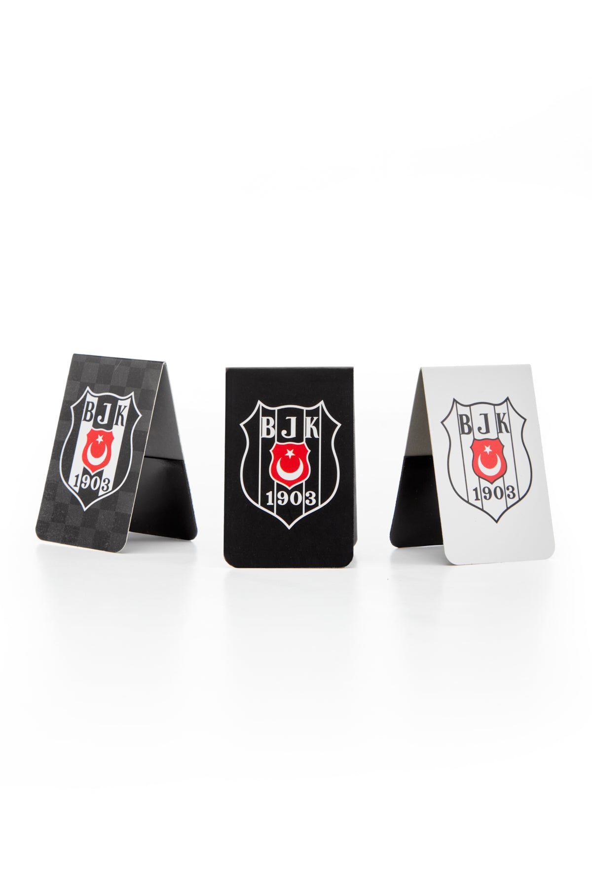 Beşiktaş Bayrak Armalar 3'lü Mıknatıslı Kitap Ayracı Seti