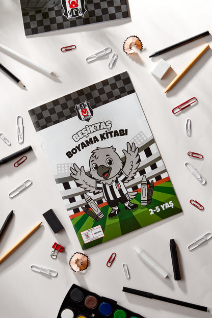 Beşiktaş Boyama Kitabı Küçük Kartal 2-5 Yaş - Lisanslı Orijinal