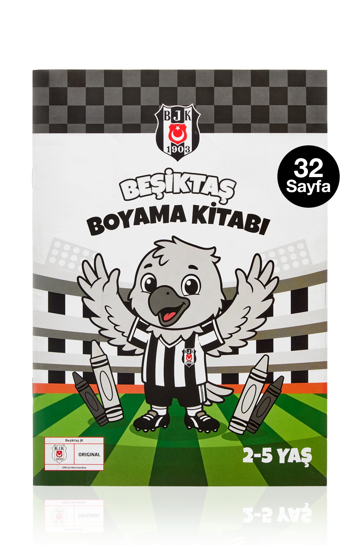 Beşiktaş Boyama Kitabı Küçük Kartal 2-5 Yaş - Lisanslı Orijinal