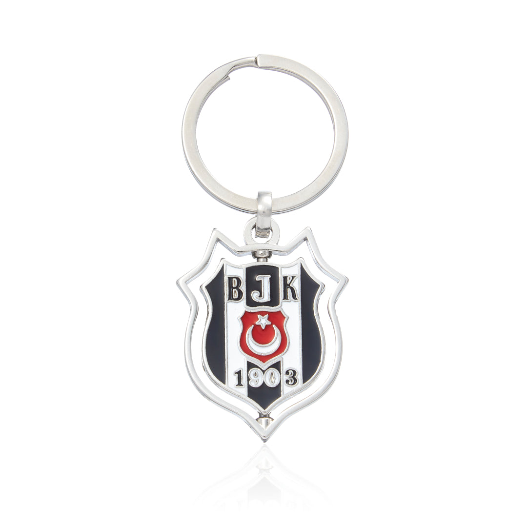 Beşiktaş Döner Arma Metal Anahtarlık