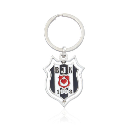 Beşiktaş Döner Arma Metal Anahtarlık