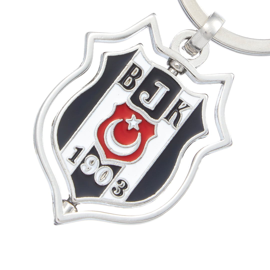 Beşiktaş Döner Arma Metal Anahtarlık