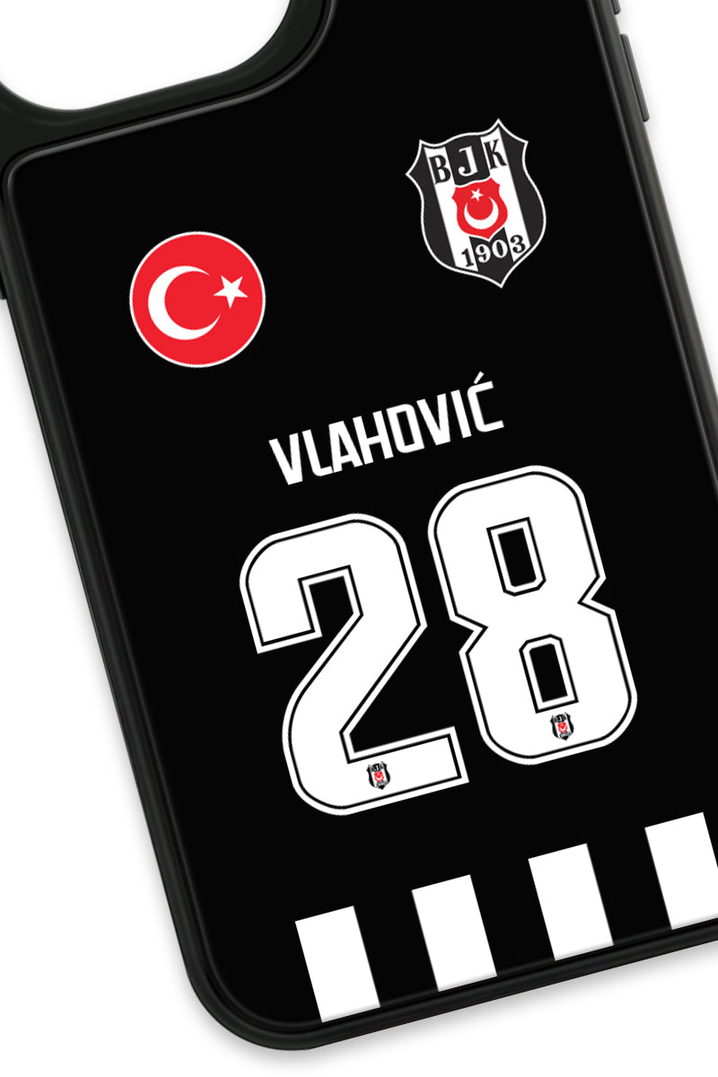 Dušan Vlahović 28 Forma iPhone 14 Pro Max Cam Kılıf