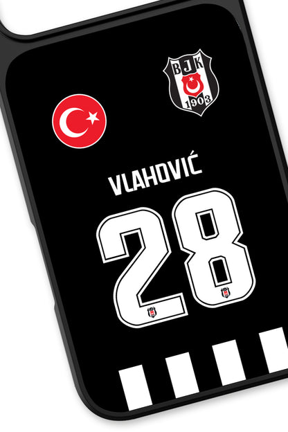 Dušan Vlahović 28 Forma iPhone 17 Pro Max Cam Kılıf