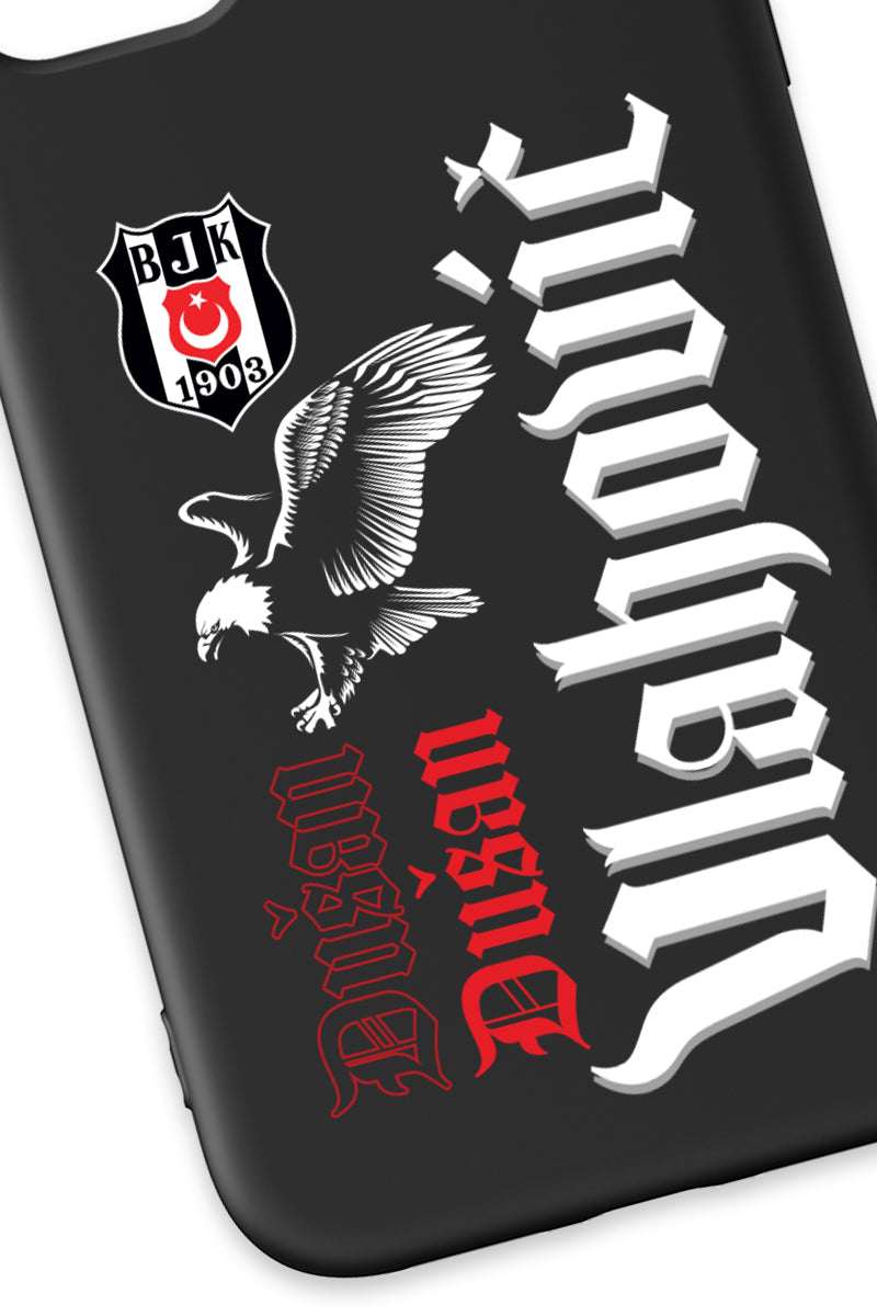 Beşiktaş Dušan Vlahović Kartal iPhone 11 Silikon Kılıf