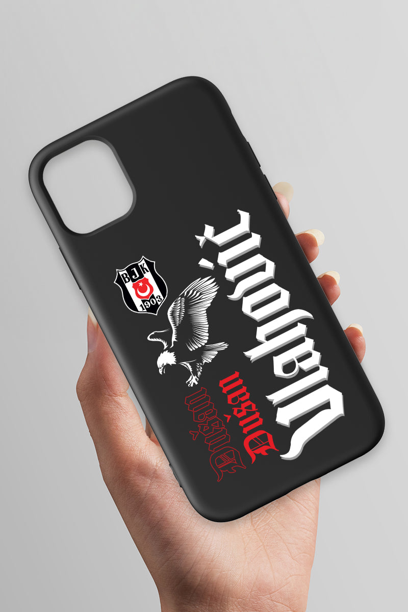 Beşiktaş Dušan Vlahović Kartal iPhone 11 Silikon Kılıf
