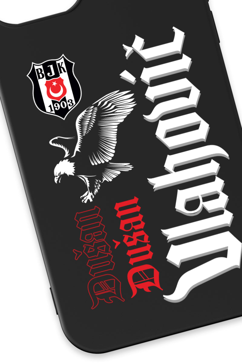 Beşiktaş Dušan Vlahović Kartal iPhone 12 Silikon Kılıf