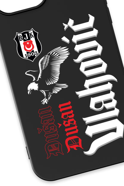 Beşiktaş Dušan Vlahović Kartal iPhone 13 Pro Max Silikon Kılıf