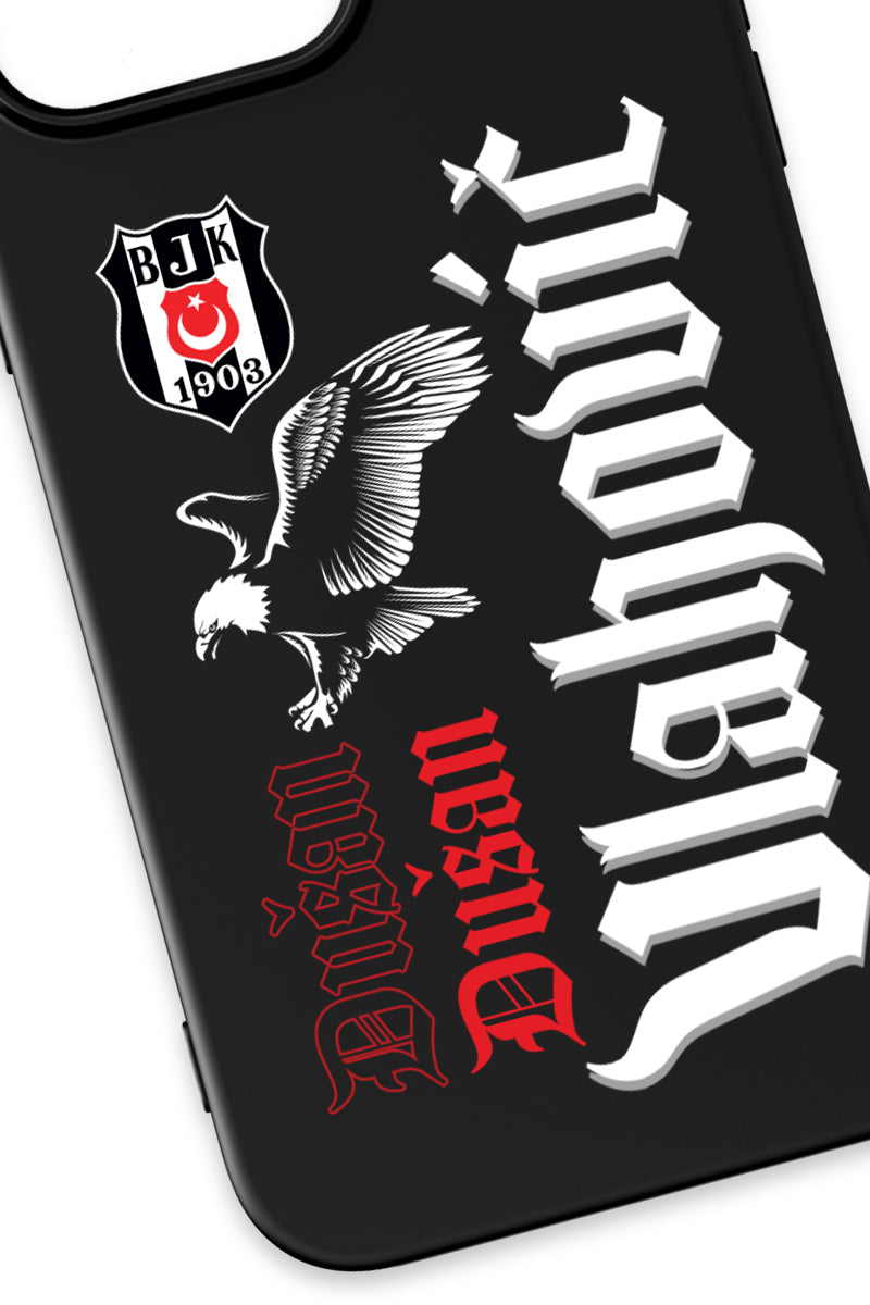 Beşiktaş Dušan Vlahović Kartal iPhone 15 Pro Max Silikon Kılıf