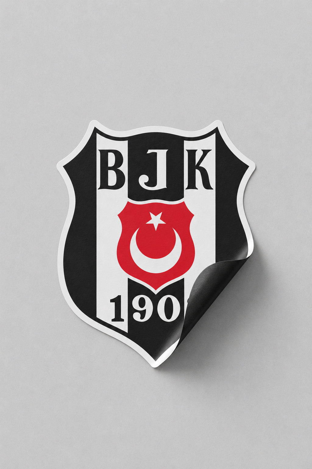 Beşiktaş Duvar Sticker Arma - Lisanslı Orijinal