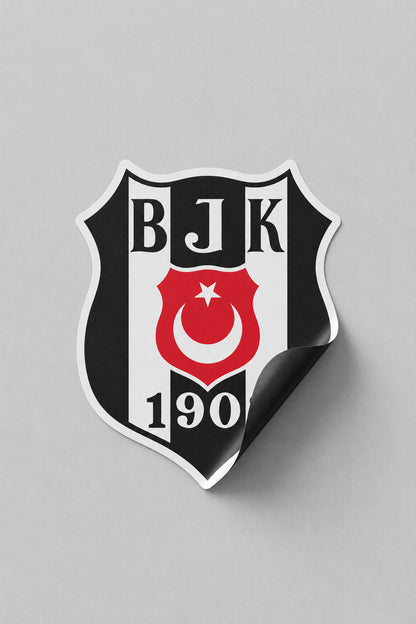 Beşiktaş Duvar Sticker Arma - Lisanslı Orijinal