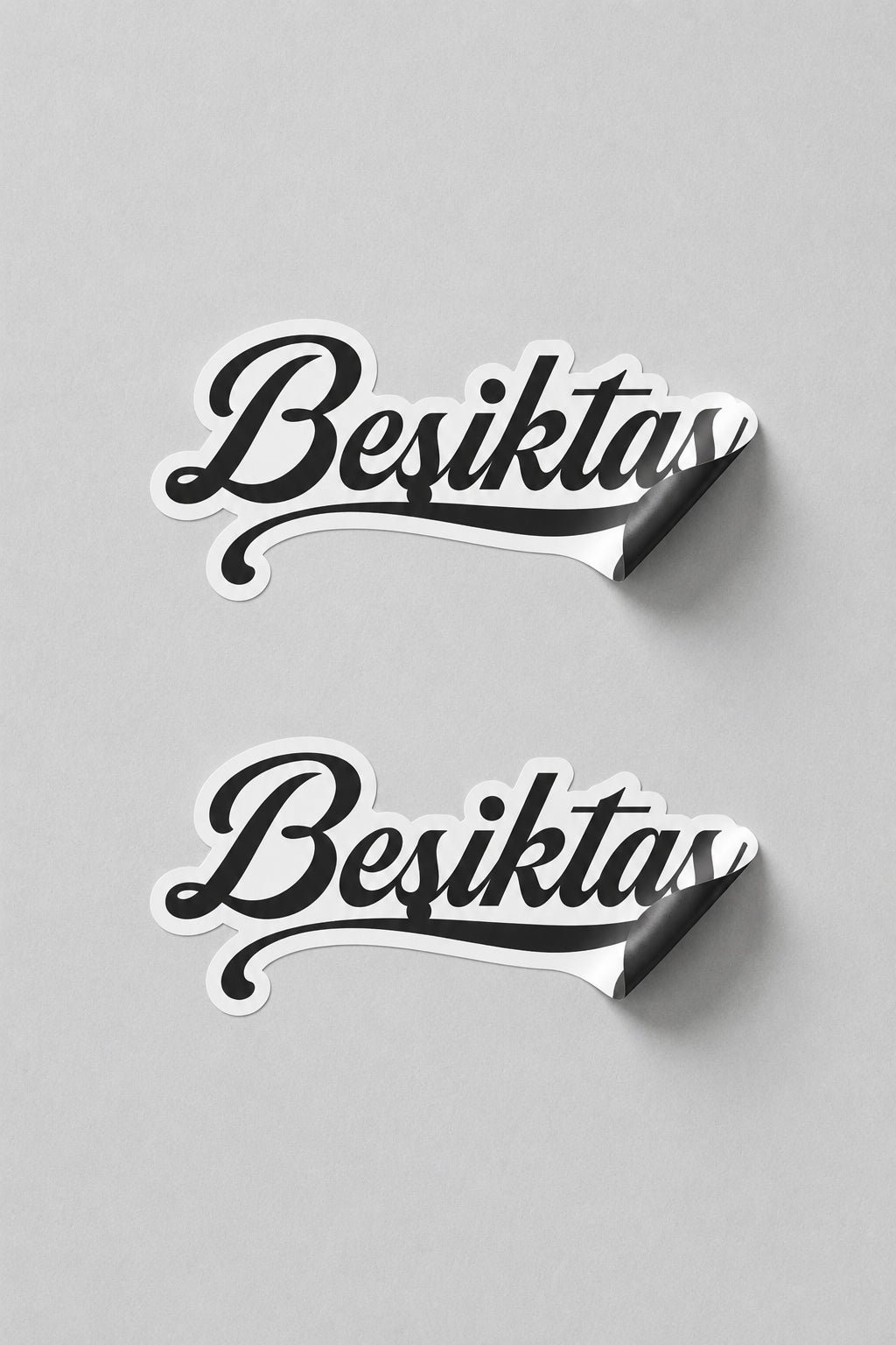 Beşiktaş Duvar Sticker El Yazı - Lisanslı Orijinal