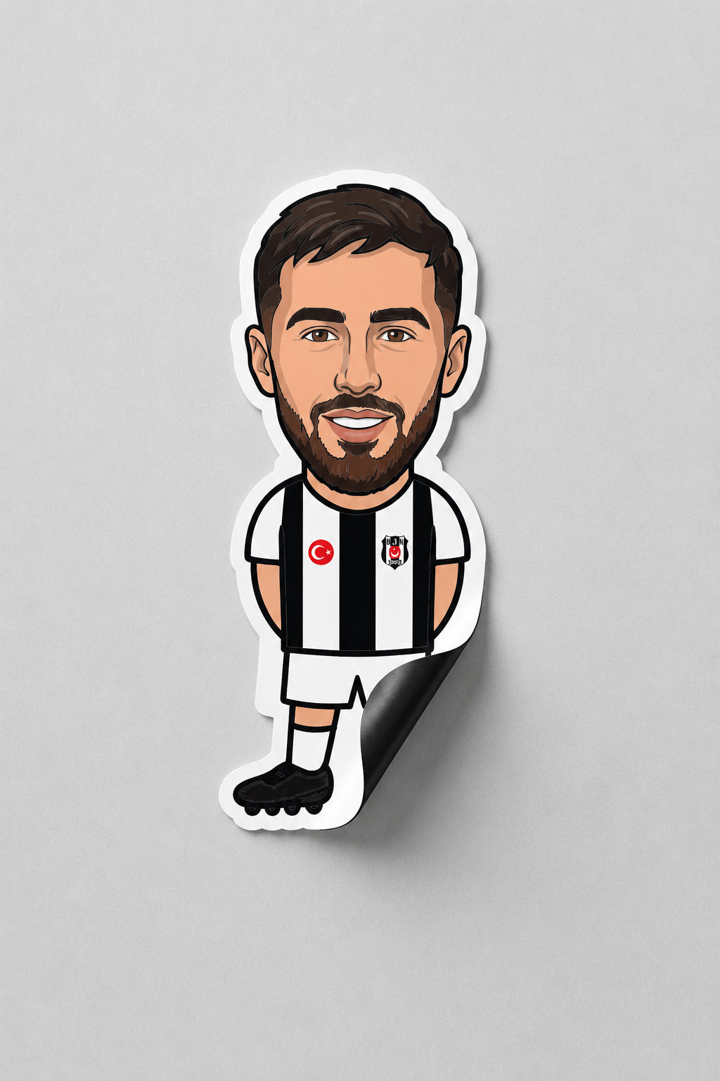 Beşiktaş Duvar Sticker Orkun Kökçü - Lisanslı Orijinal