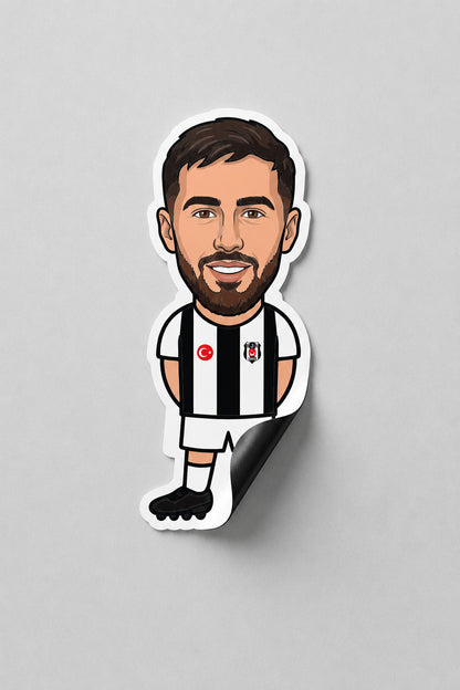 Beşiktaş Duvar Sticker Orkun Kökçü - Lisanslı Orijinal