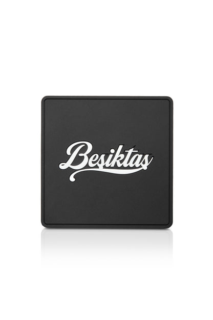 Beşiktaş El Yazı Silikon Bardak Altlığı 2'li Set