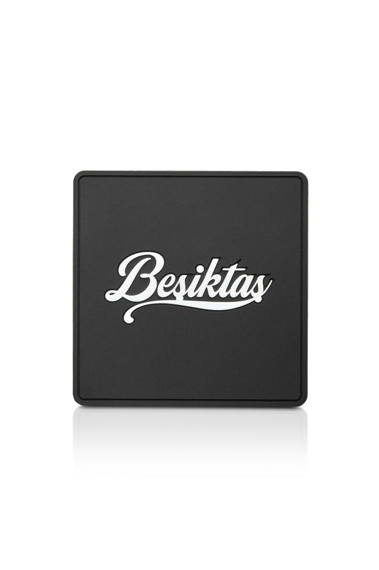 Beşiktaş El Yazı Silikon Bardak Altlığı 2'li Set