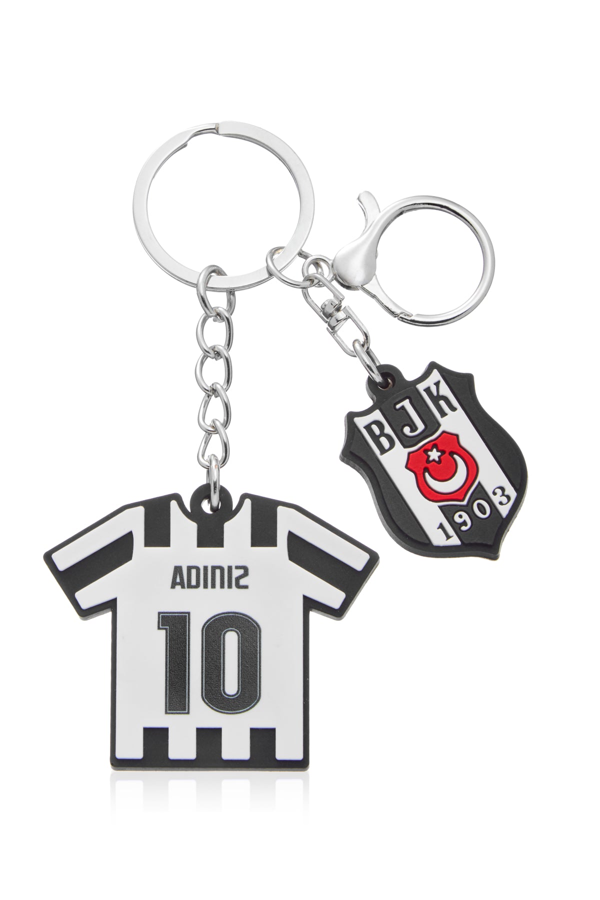 Beşiktaş Kişiye Özel Forma Anahtarlık