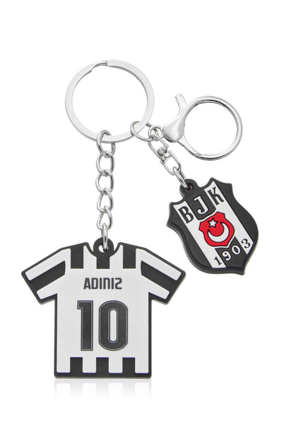 Beşiktaş Kişiye Özel Forma Anahtarlık