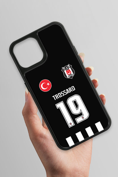 Beşiktaş Leandro Trossard iPhone 13 Cam Kılıf