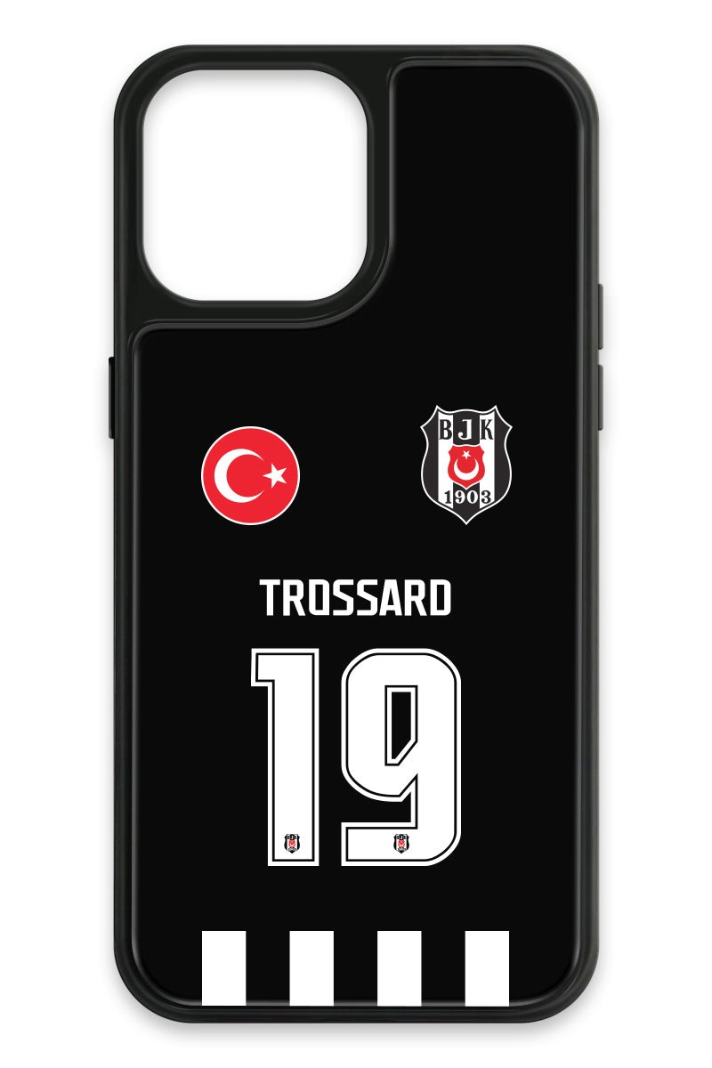Beşiktaş Leandro Trossard Forma iPhone 13 Pro Max Cam Telefon Kılıfı