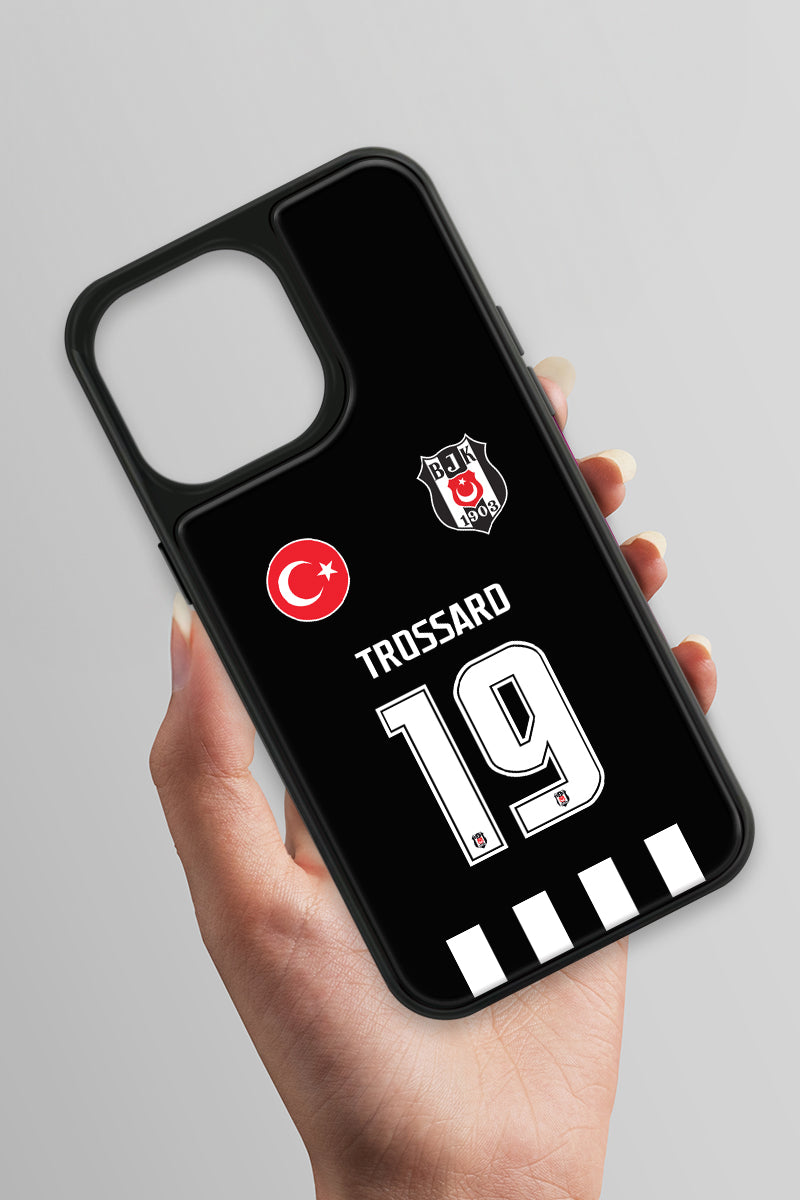Beşiktaş Leandro Trossard iPhone 14 Pro Max Cam Kılıf