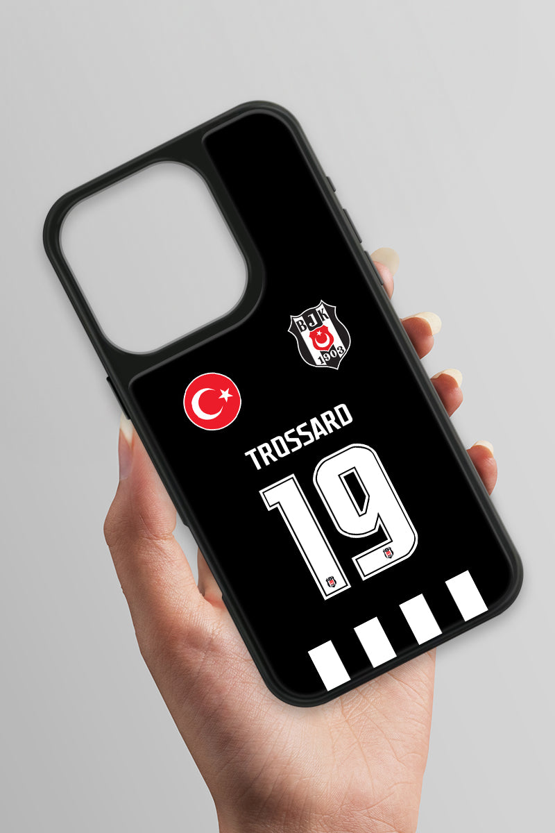 Beşiktaş Leandro Trossard iPhone 16 Pro Cam Kılıf
