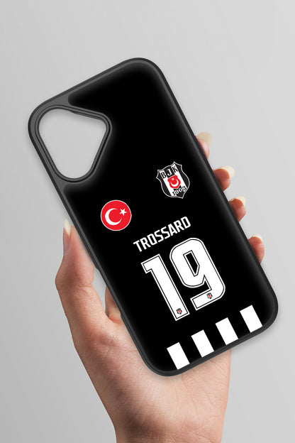 Beşiktaş Leandro Trossard iPhone 17 Cam Kılıf