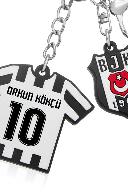 Orkun Kökçü 10 Forma Charm ve Beşiktaş Arma