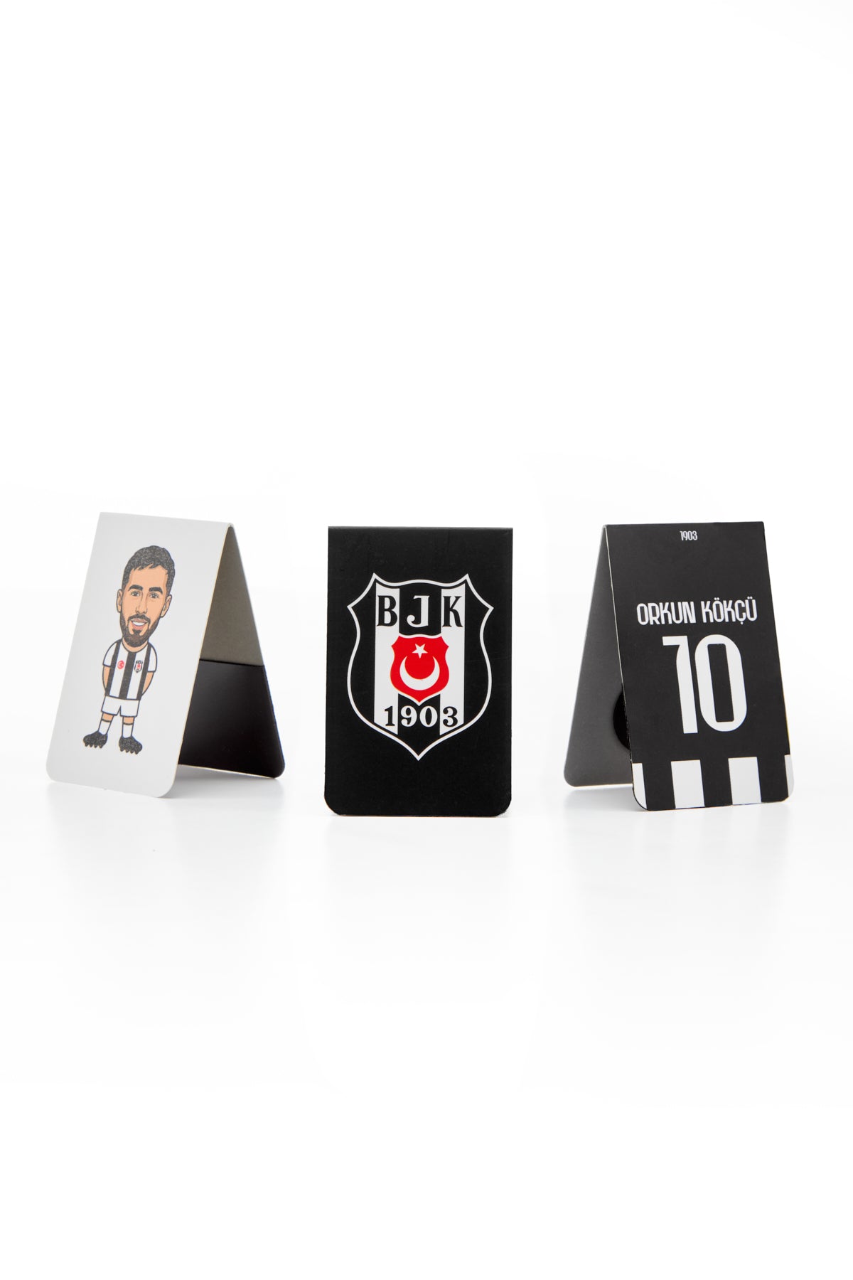 Beşiktaş Orkun Kökçü 3'lü Mıknatıslı Kitap Ayracı Seti