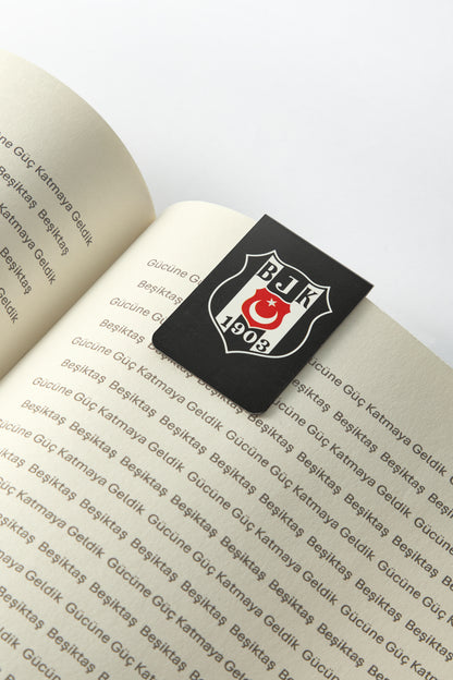 Beşiktaş Retro Arma Mıknatıslı Kitap Ayracı