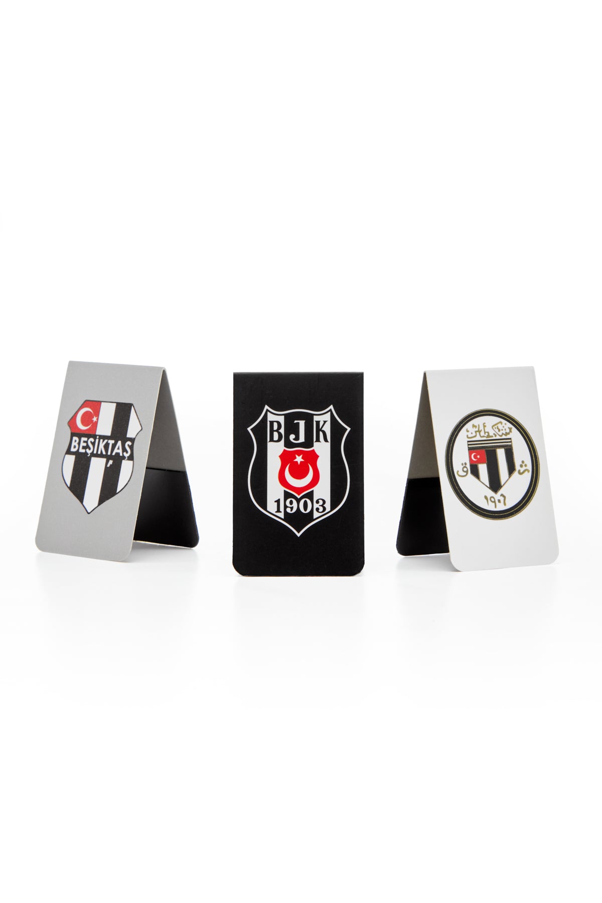 Beşiktaş Retro Arma 3'lü Mıknatıslı Kitap Ayracı Seti