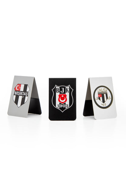Beşiktaş Retro Arma 3'lü Mıknatıslı Kitap Ayracı Seti