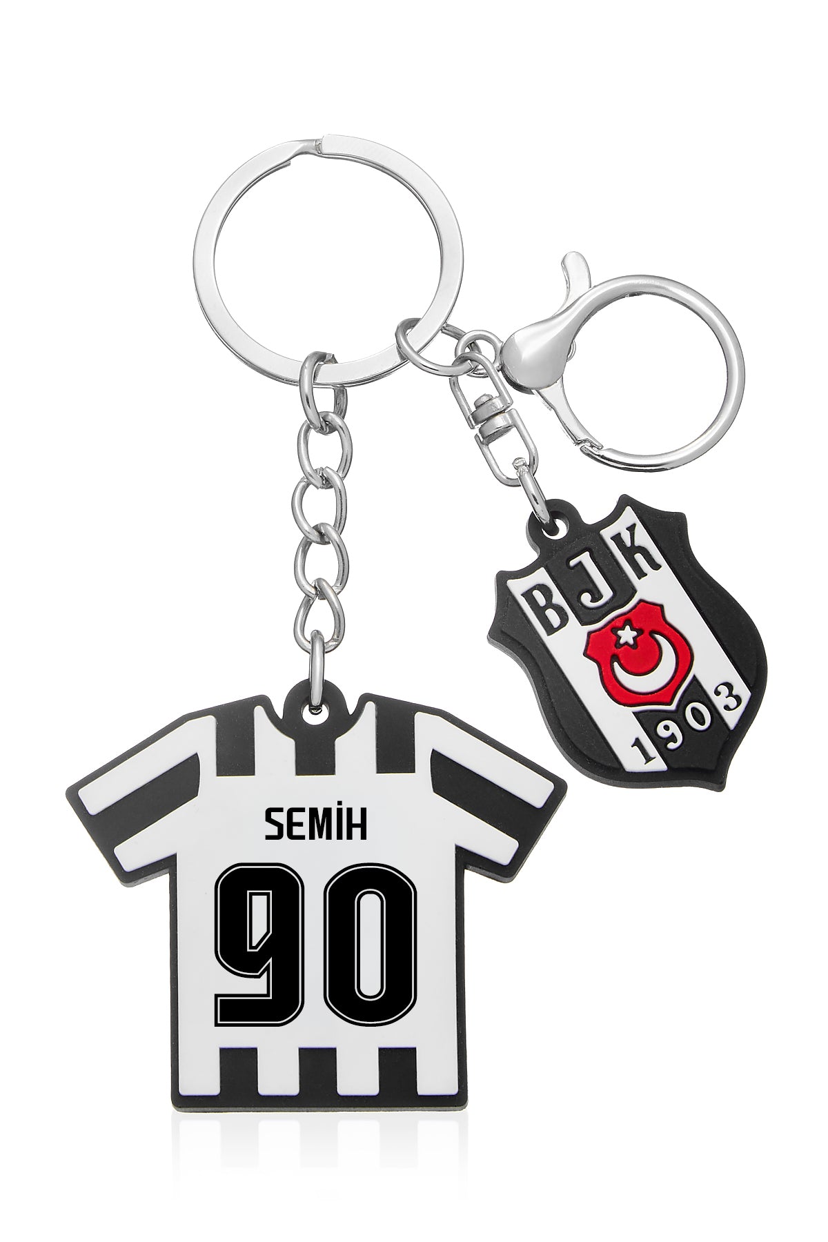 Beşiktaş Semih Kılıçsoy Charm Arma Silikon Anahtarlık
