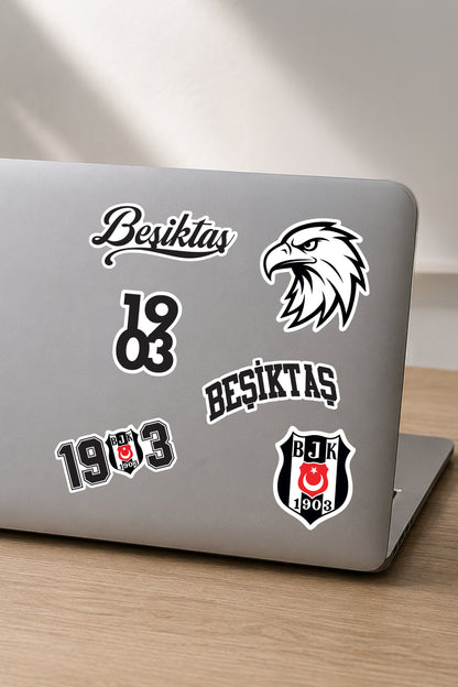 Beşiktaş Sticker Seti 1903 - Lisanslı Orijinal