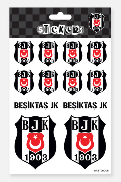 Beşiktaş Sticker Seti Arma - Lisanslı Orijinal