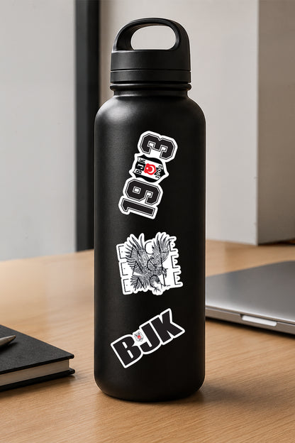 Beşiktaş Sticker Seti Bayrak & Atatürk - Lisanslı Orijinal